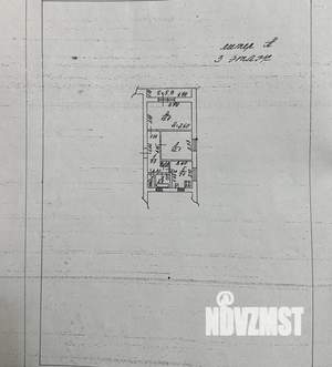 2-к квартира, вторичка, 50м2, 3/6 этаж