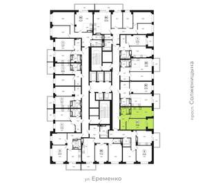 2-к квартира, вторичка, 43м2, 2/24 этаж