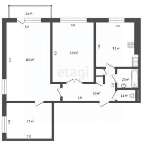 Фото квартиры на продажу (1)