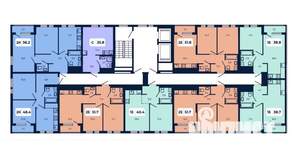 1-к квартира, вторичка, 40м2, 4/17 этаж