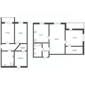 3-к квартира, вторичка, 112м2, 12/24 этаж