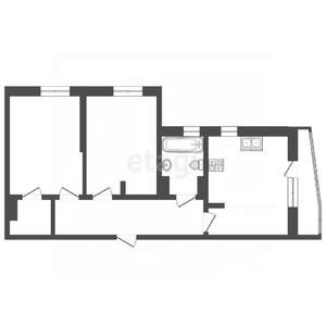 3-к квартира, вторичка, 69м2, 20/21 этаж