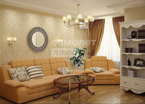 3-к квартира, вторичка, 100м2, 7/22 этаж