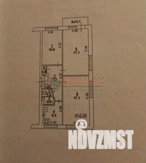 3-к квартира, вторичка, 60м2, 3/5 этаж