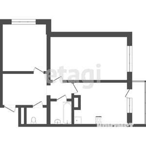 3-к квартира, вторичка, 74м2, 6/16 этаж