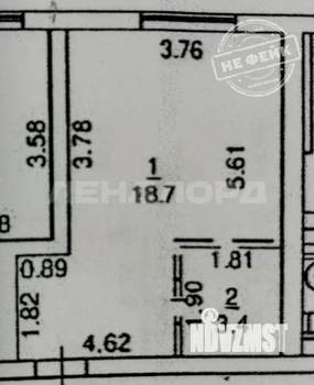 Студия квартира, вторичка, 22м2, 4/8 этаж