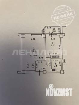 1-к квартира, вторичка, 38м2, 6/16 этаж