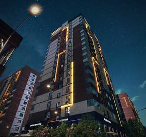 1-к квартира, сданный дом, 33м2, 3/9 этаж