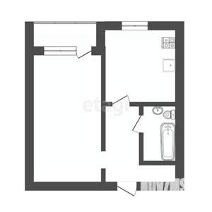 1-к квартира, вторичка, 32м2, 3/9 этаж