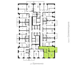 2-к квартира, вторичка, 68м2, 2/24 этаж