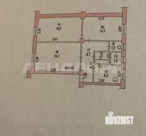 3-к квартира, вторичка, 73м2, 1/5 этаж