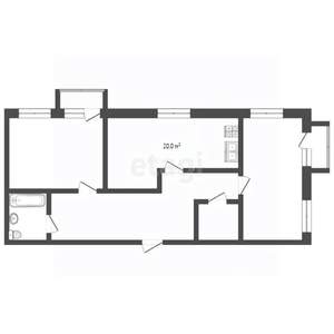 3-к квартира, вторичка, 125м2, 5/7 этаж