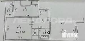 2-к квартира, вторичка, 55м2, 10/17 этаж
