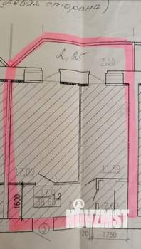 1-к квартира, вторичка, 39м2, 1/17 этаж