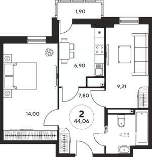 Фото квартиры на продажу (1)