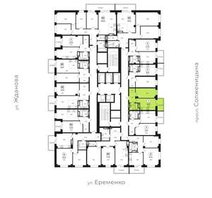 1-к квартира, вторичка, 37м2, 17/24 этаж