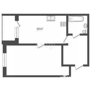 1-к квартира, вторичка, 34м2, 11/27 этаж