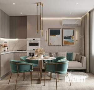 2-к квартира, вторичка, 54м2, 15/25 этаж