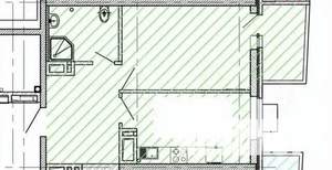 1-к квартира, вторичка, 42м2, 7/32 этаж