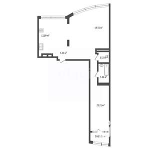 2-к квартира, вторичка, 110м2, 28/30 этаж