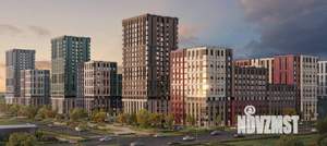 1-к квартира, строящийся дом, 32м2, 6/12 этаж