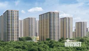 2-к квартира, строящийся дом, 65м2, 10/22 этаж