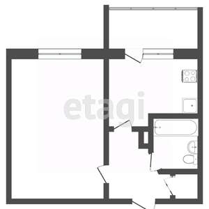 1-к квартира, вторичка, 40м2, 9/10 этаж