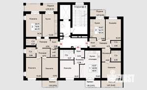 3-к квартира, вторичка, 104м2, 8/8 этаж