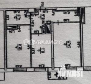 2-к квартира, вторичка, 48м2, 17/25 этаж