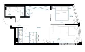 Студия квартира, вторичка, 38м2, 7/32 этаж