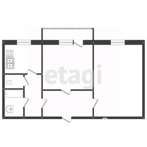 2-к квартира, вторичка, 49м2, 7/11 этаж