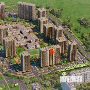 2-к квартира, вторичка, 48м2, 23/24 этаж