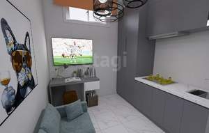 Студия квартира, вторичка, 14м2, 1/5 этаж