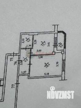 2-к квартира, вторичка, 41м2, 3/5 этаж