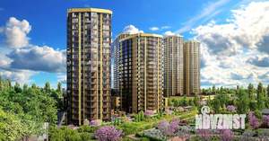 1-к квартира, строящийся дом, 40м2, 7/19 этаж