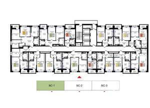 1-к квартира, вторичка, 36м2, 8/25 этаж