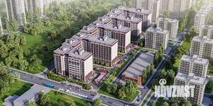 Студия квартира, строящийся дом, 35м2, 6/9 этаж