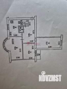 3-к квартира, вторичка, 75м2, 2/6 этаж