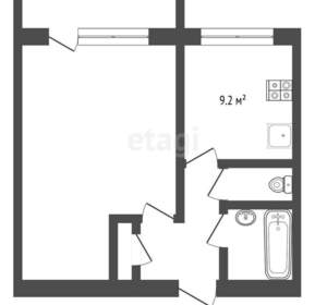 1-к квартира, вторичка, 37м2, 5/11 этаж