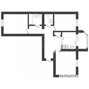 3-к квартира, вторичка, 81м2, 10/10 этаж