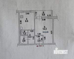 1-к квартира, вторичка, 35м2, 8/10 этаж