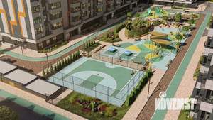 1-к квартира, сданный дом, 41м2, 14/18 этаж