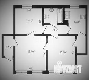 3-к квартира, вторичка, 44м2, 2/3 этаж