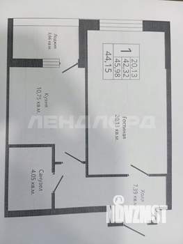 1-к квартира, вторичка, 42м2, 4/29 этаж