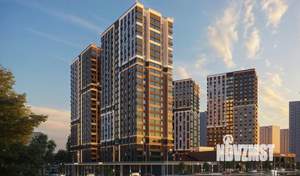 3-к квартира, строящийся дом, 77м2, 4/25 этаж