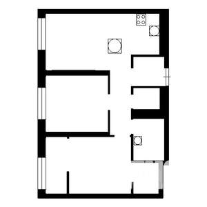 3-к квартира, вторичка, 62м2, 9/9 этаж