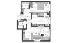 3-к квартира, вторичка, 63м2, 13/24 этаж