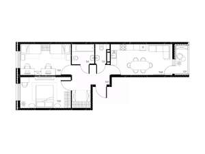 3-к квартира, вторичка, 59м2, 19/25 этаж