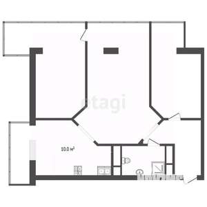 3-к квартира, вторичка, 63м2, 11/24 этаж