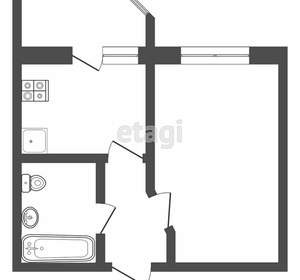 1-к квартира, вторичка, 38м2, 1/11 этаж